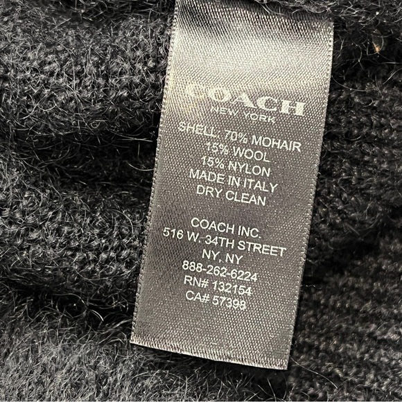 Coach Ready to Wear Mohair Wool Sweater Dress size XS - Picture 6 of 7